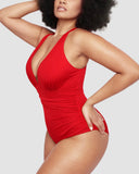 Shesways® Smart Sculpt Plunge Swimsuit Flatter Your Figure