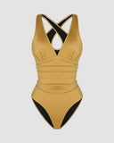 Shesways® Smart Sculpt Plunge Swimsuit Flatter Your Figure