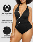 Shesways® Smart Sculpt Plunge Swimsuit Flatter Your Figure