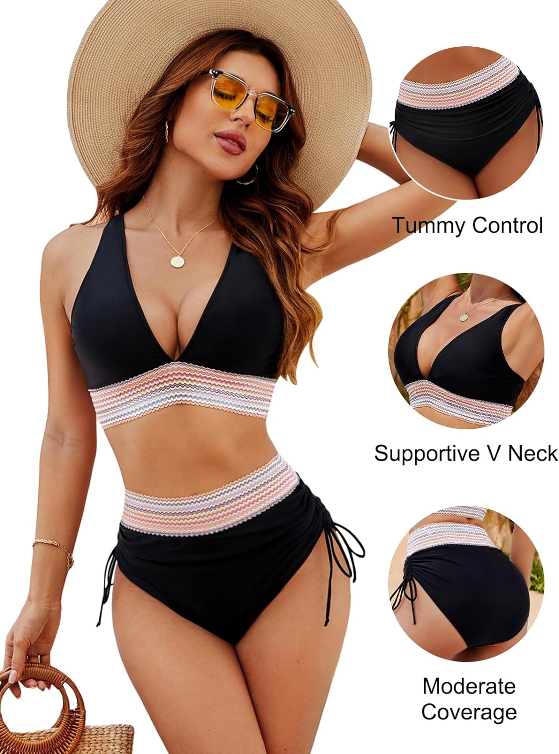 Shesways® Retro Slimming Set - High-Waist & Poolside Glam