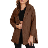 Shesways® Women’s Quilted Puffer Jacket – Lightweight Hooded Oversized Coat for Fall & Winter