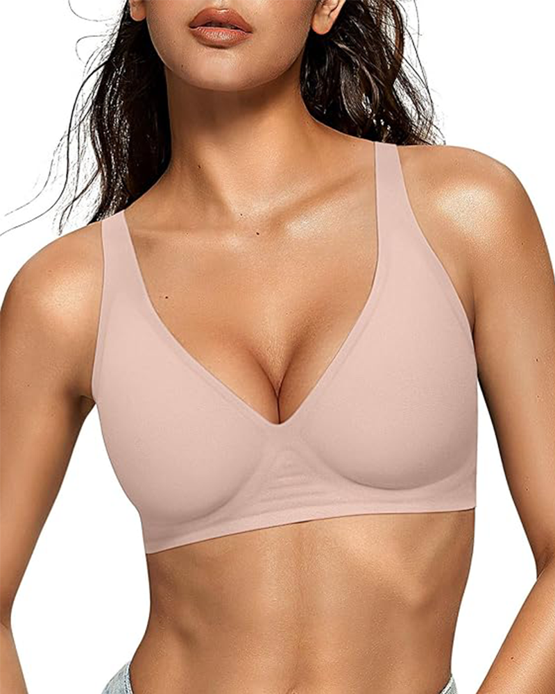 Shesways® Deep V Push Up Bras No Underwire