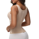 Shesways® Enhanced Shaping Corset Top — Slimming Waist Trainer & Push-Up Vest