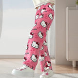 Cute Hello Kitty Pajama Pants – Cozy Y2K Loungewear