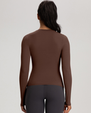 Inbarely Soft Single-Layer Long Sleeve Shirt