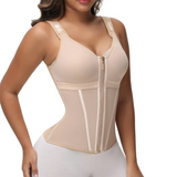 Shesways® Enhanced Shaping Corset Top — Slimming Waist Trainer & Push-Up Vest