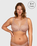 Lace Trim Contour Bra