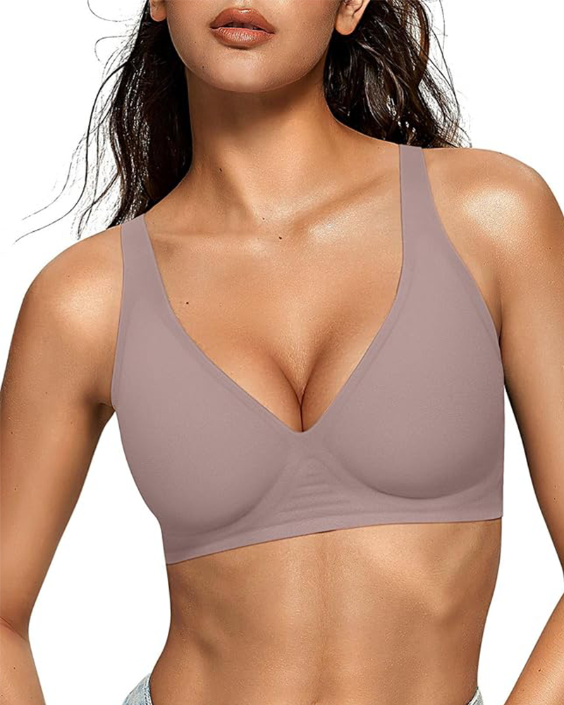 Shesways® Deep V Push Up Bras No Underwire