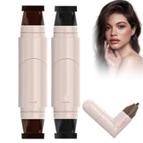Rotating Dual-Head Eyeliner Pen – Wing Stamp, Quick-Dry, Long-Lasting & Smudge-Proof for Perfect Cat Eyes