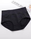 Shesways® High Waisted Cotton Full Coverage Briefs