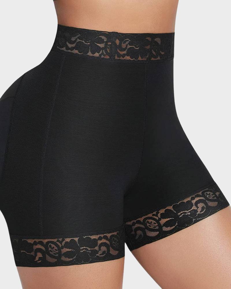 ShesWays® High Waist Lace Smooth Shapewear Shorts