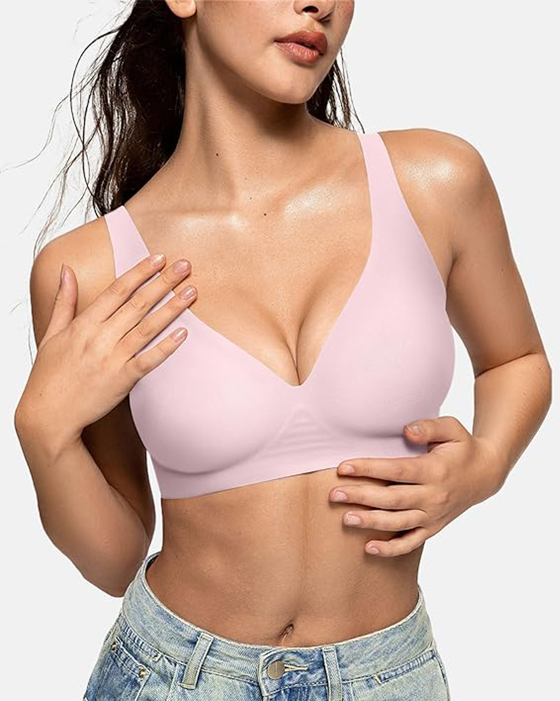 Shesways® Deep V Push Up Bras No Underwire