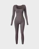 ShesWays® Long Sleeve Full Body Shaper Bodysuit