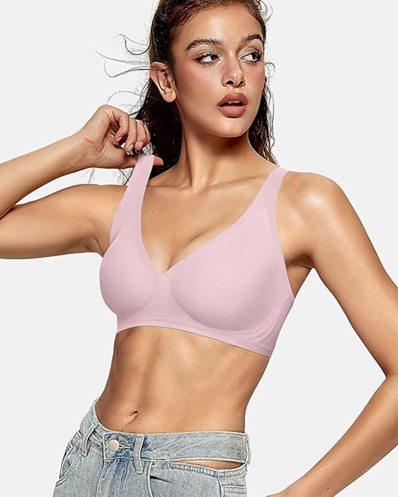 Shesways® Deep V Push Up Bras No Underwire