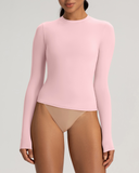 Inbarely Soft Single-Layer Long Sleeve Shirt