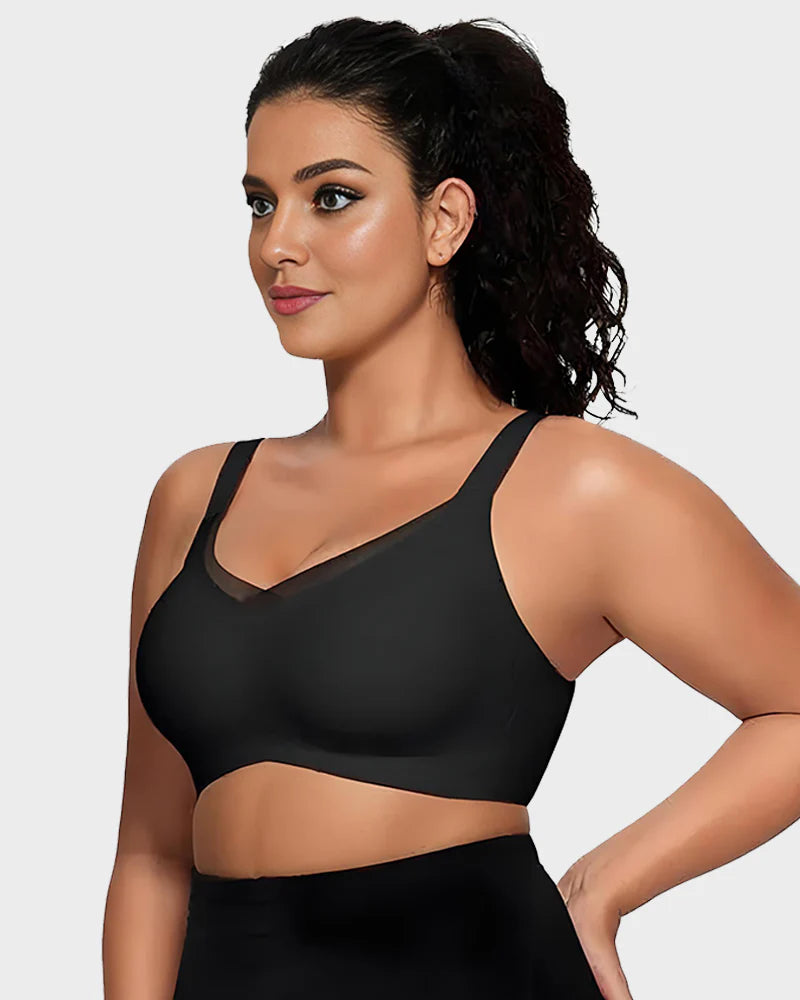 Shesways® V Mesh Wireless Bra