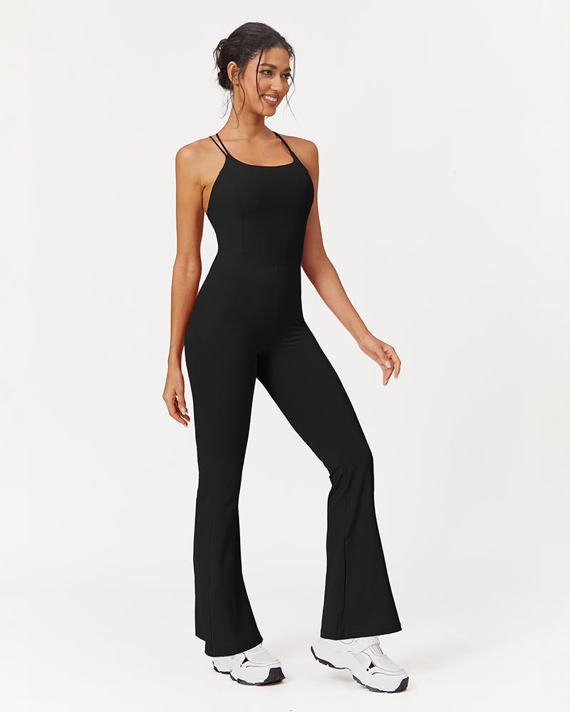 Shesways®Trendy Wide Leg Active Jumpsuit