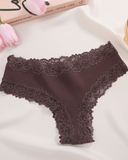 Shesways® Cotton Lace Low Rise Brazilian Bikini