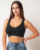 Shesways® Wireless Ribbed Bralette – Seamless, Breathable Comfort (2–4 Pack)