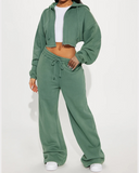 On The Go Fleece Pant Set