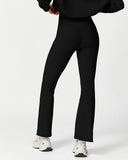 Shesways®High Waist Ribbed Workout Flare Pants