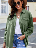 Street Edge Vintage Jean Shacket – Relaxed Oversize Fit