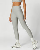 Shesways®High Waist Ribbed Workout Leggings