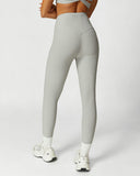 Shesways®High Waist Ribbed Workout Leggings