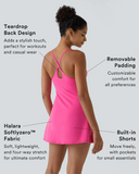 Shesways® Plush Backless Active Dress – Easy Peezy Edition