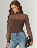 Women's Contour Turtleneck Bodysuit