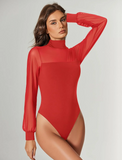 Women's Contour Turtleneck Bodysuit