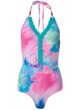 Shesways®Skye One-Piece - Watercolor Tie Dye