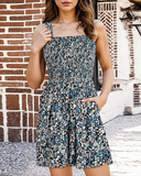 Shesways® Summer Floral Romper