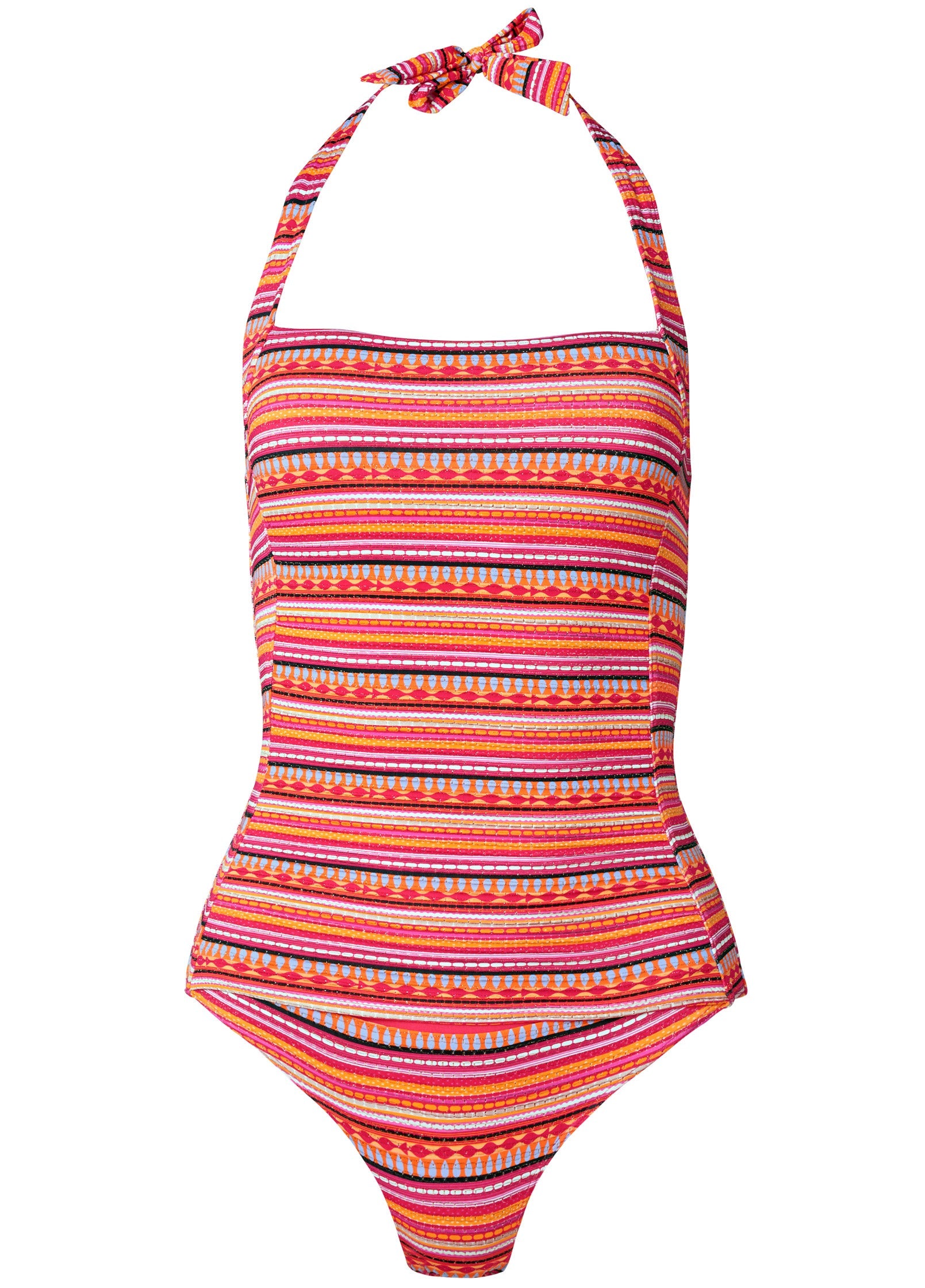 Shesways®Slimming One-Piece - Sunrise Stripes