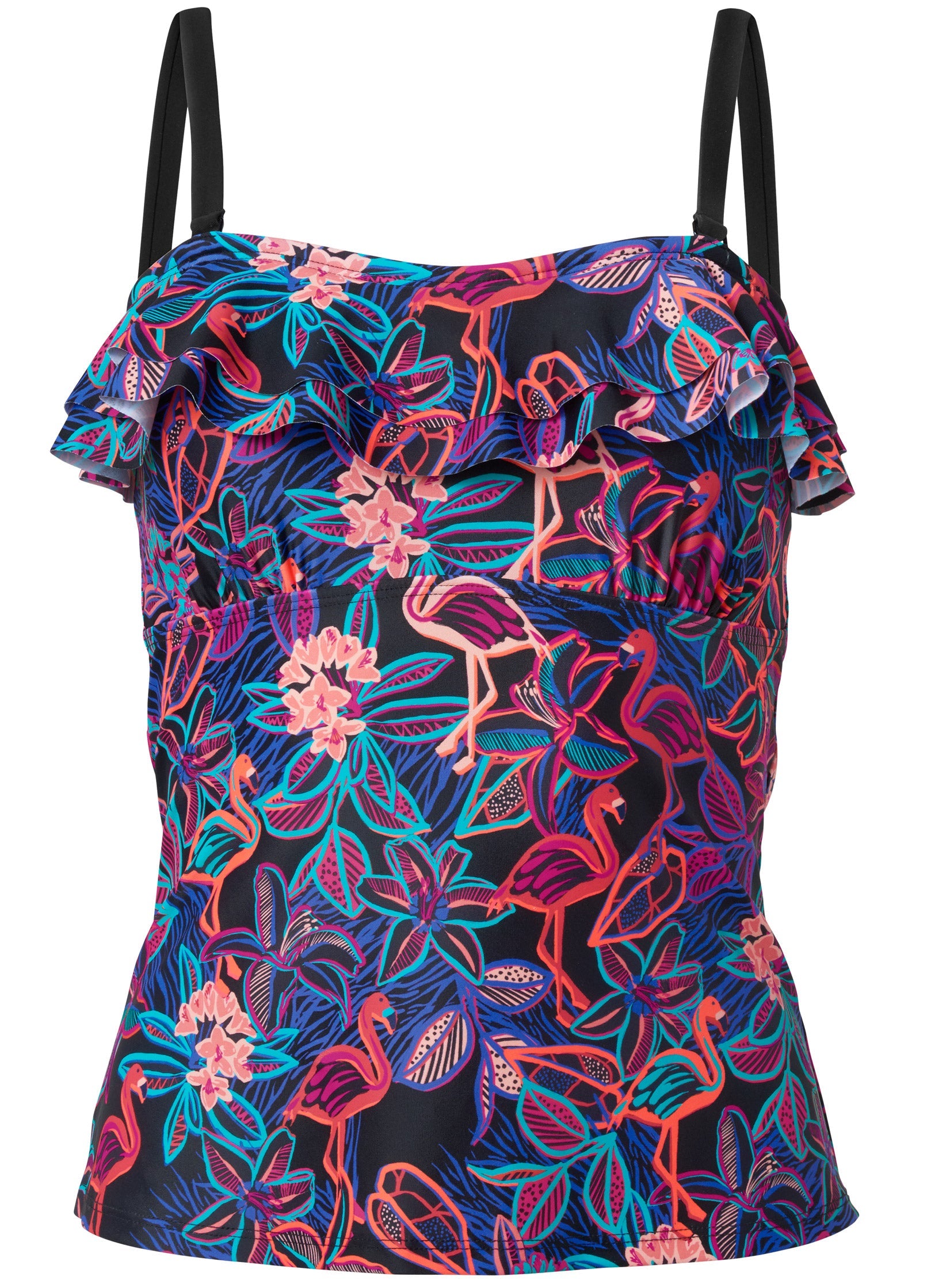 Shesways®The Eva Tankini - Tropical Flash