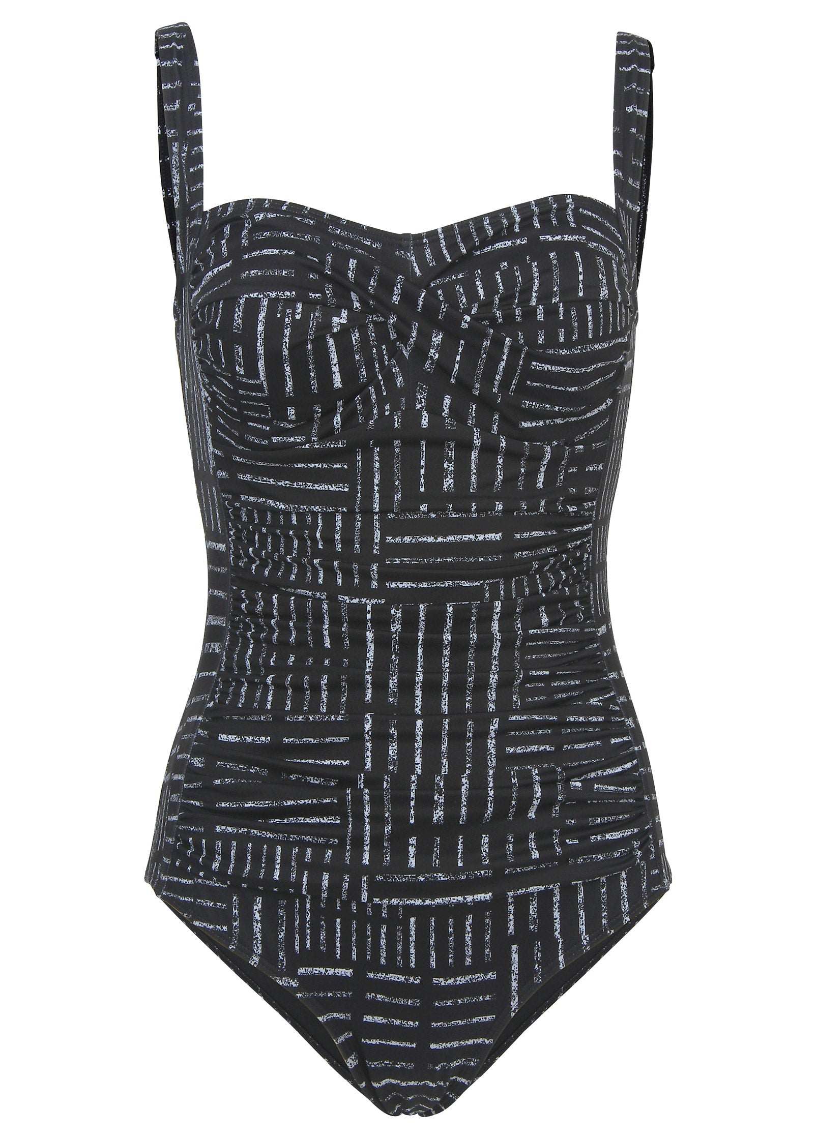 Shesways®Ruched Bra One-Piece - Off The Grid