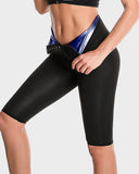 Shesways® Women's 5/8 Length Zippered Sauna Pants for Intense Workouts