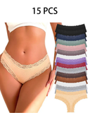 Shesways® Cotton Lace Low Rise Brazilian Bikini