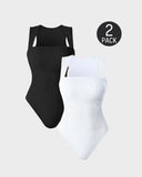 ShesWays® Sleeveless Tummy Control Tank Tops Bodysuits