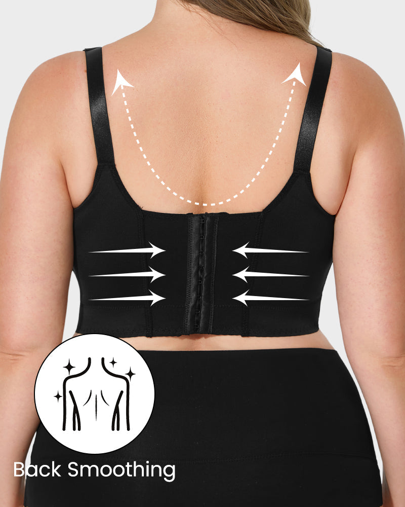 Shesways® Back Smoothing Underwire Push Up Bra