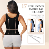 Shesways® Enhanced Shaping Corset Top — Slimming Waist Trainer & Push-Up Vest