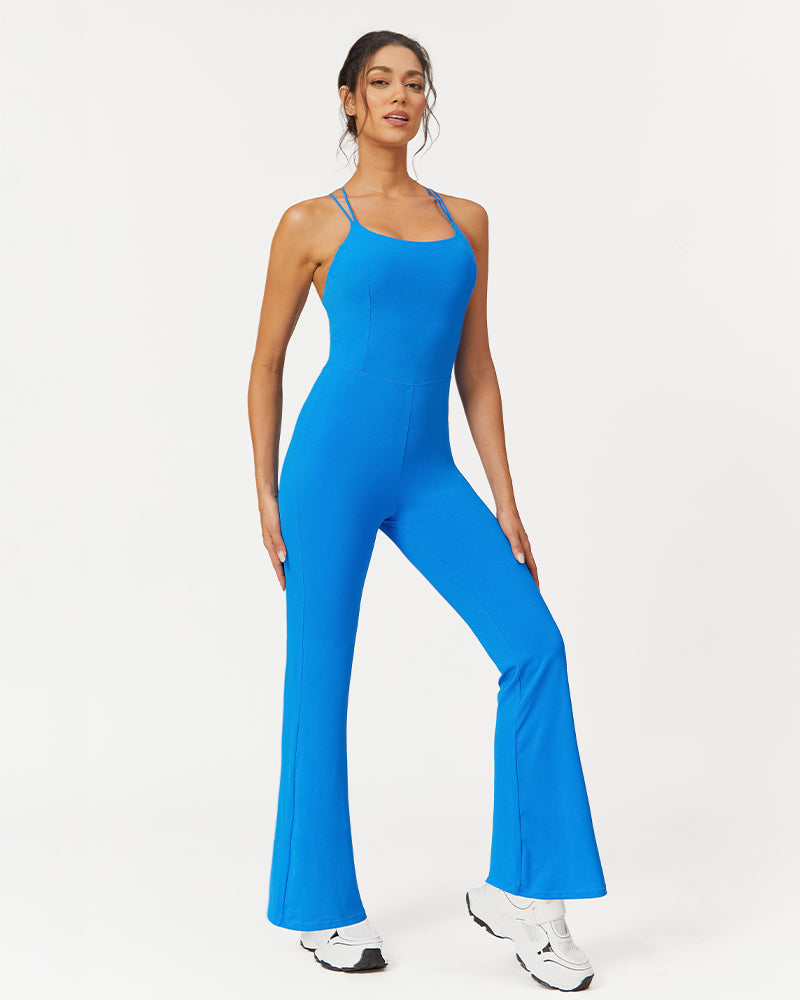 Shesways®Trendy Wide Leg Active Jumpsuit