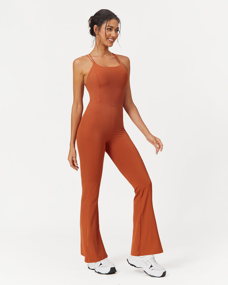 Shesways®Trendy Wide Leg Active Jumpsuit