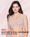 Women’s Seamless Wireless Push-Up Bra