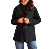 Shesways® Women’s Quilted Puffer Jacket – Lightweight Hooded Oversized Coat for Fall & Winter