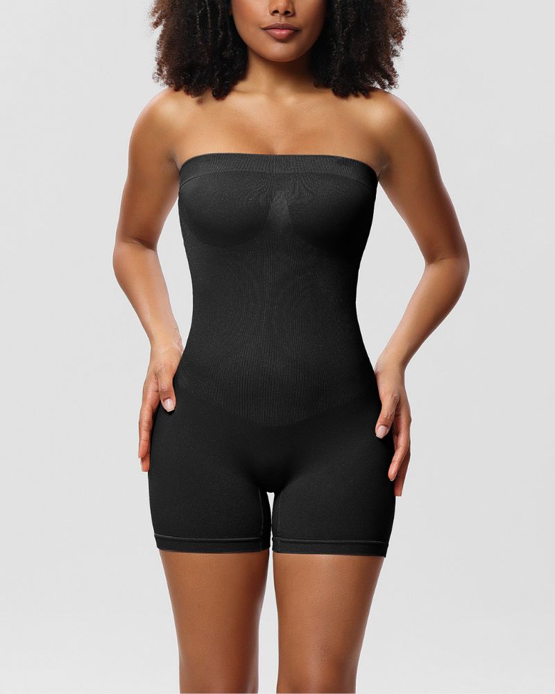 ShesWays® Strapless Slip Shapewear Bodysuit