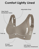 Shesways® Comfort Full Coverage Wireless Lightly Lined Bra