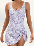 Plus Size Tummy Control Swimsuit – Slim Fit with Wide Straps