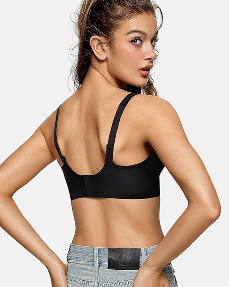 Shesways® Deep V Push Up Bras No Underwire