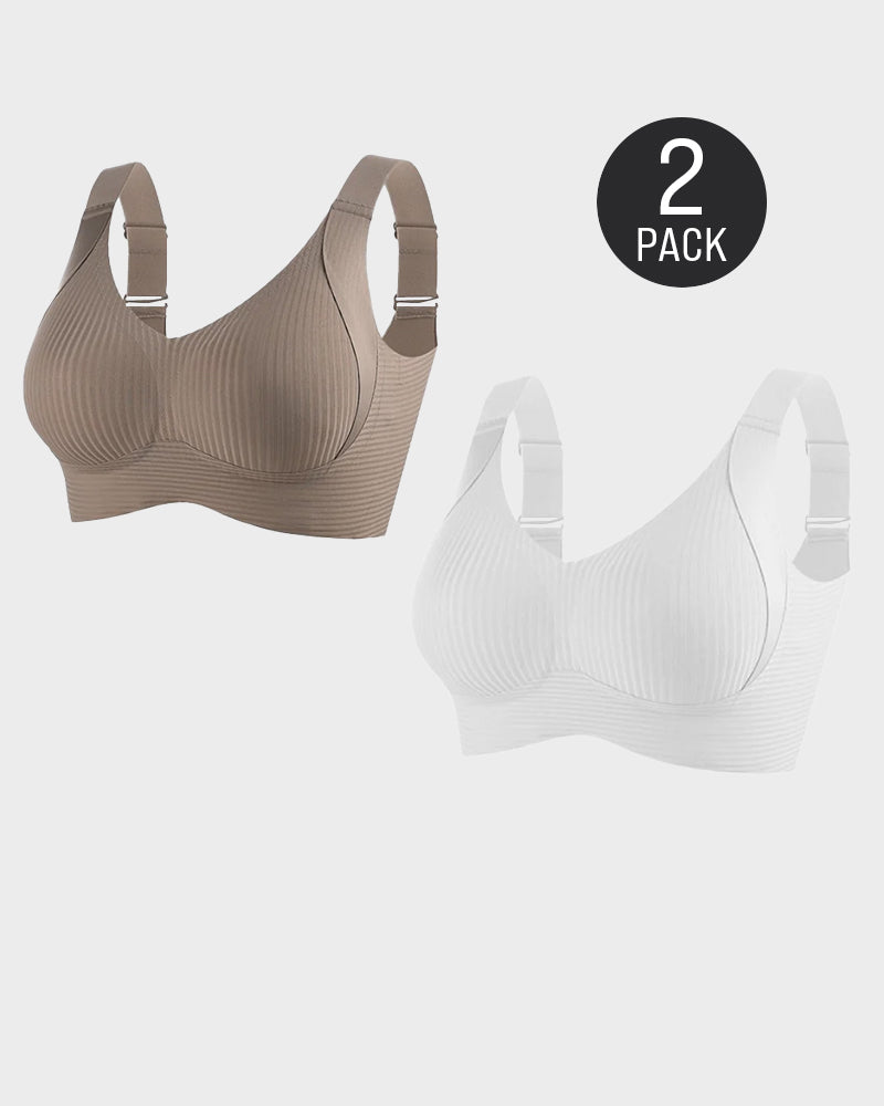 Shesways® Comfort Full Coverage Wireless Lightly Lined Bra